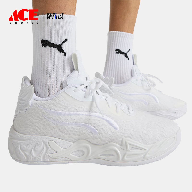Puma/彪马正品四季款男女运动简约实战耐磨经典篮球鞋311319-01