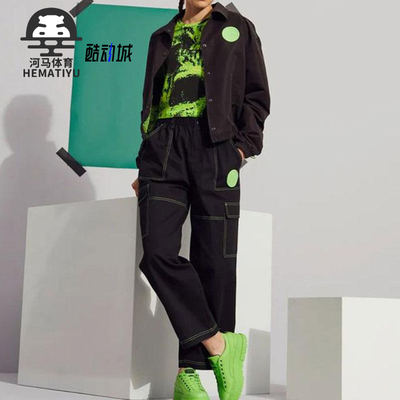 Puma/彪马正品SANTA CRUZ女士直筒工装休闲经典梭织长裤532248-01