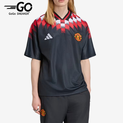 Adidas/阿迪达斯正品男士复古足球休闲文化运动短袖T恤KH4804