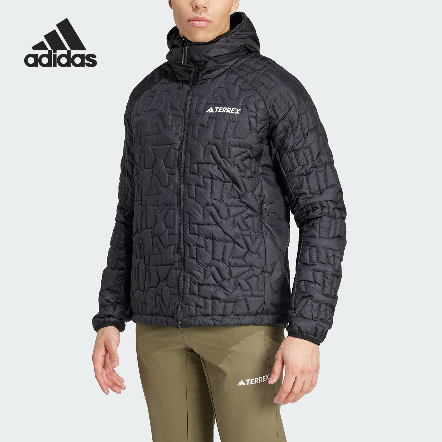 Adidas/阿迪达斯正品XPR LF HO JKT男士户外保暖棉衣IT3247