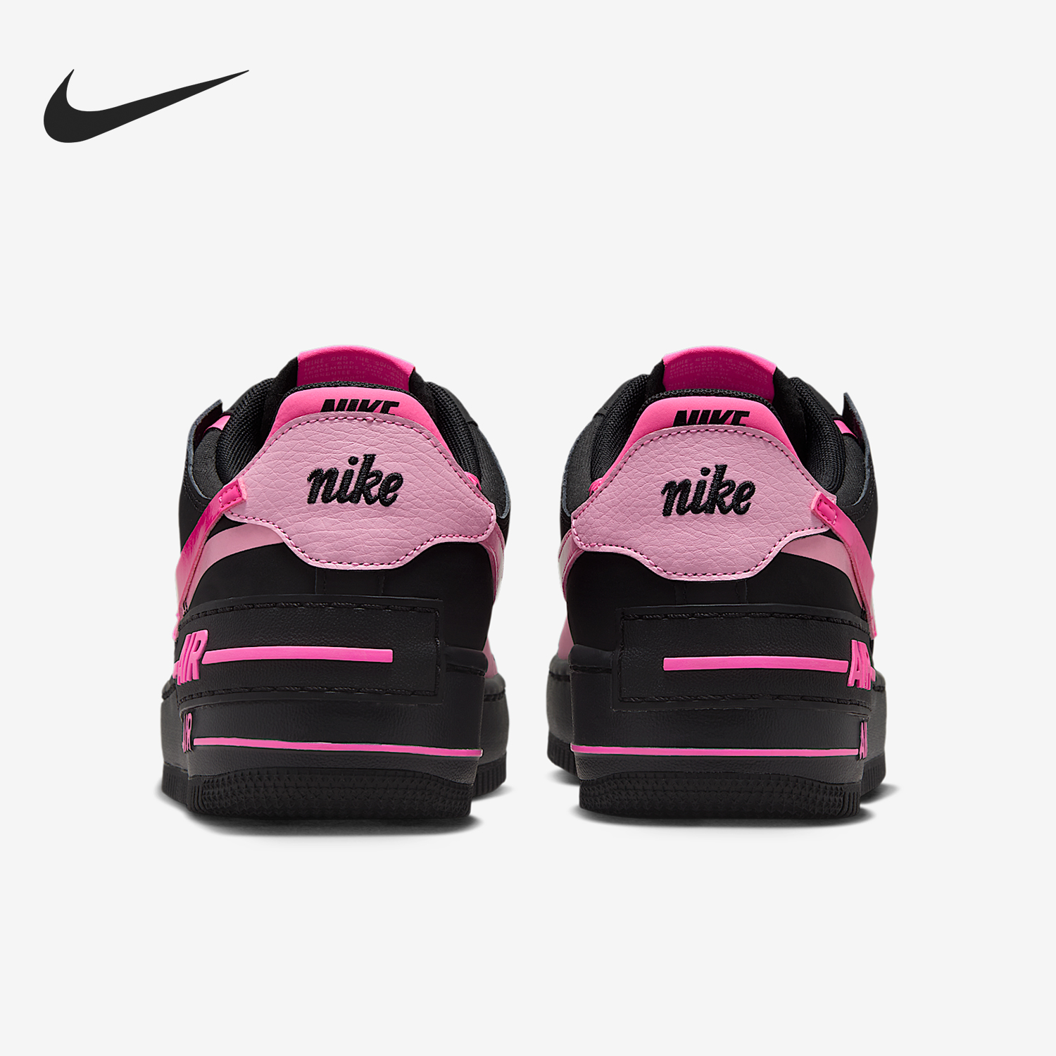 Nike/耐克官方正品Air Force 1女士时尚轻盈厚底板鞋CI0919-006