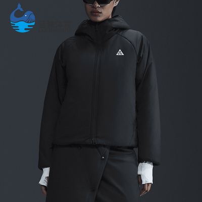 Nike/耐克正品2025冬季款女士日常连帽保暖耐穿棉服FV7336-010