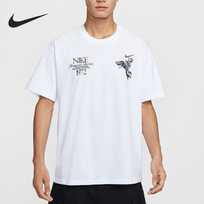 Nike/耐克正品2026年男士休闲日常轻便经典宽松上衣T恤HV0168-100