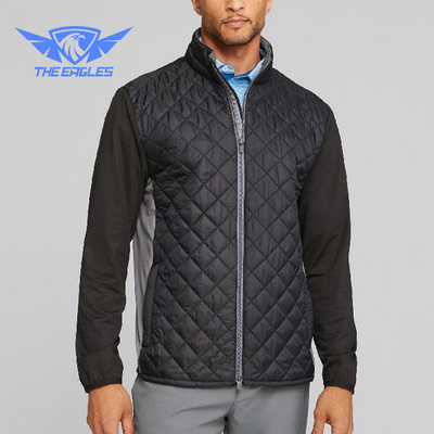 Puma/彪马正品GolfFrostQuiltedJacket新款经典夹克外套62152-01