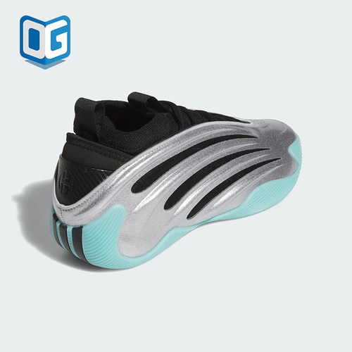 Adidas/阿迪达斯正品2025秋季款男女减震中帮时尚篮球鞋JS1028