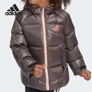 儿童连帽保暖鸭绒运动羽绒服GG3620 冬季 Adidas 阿迪达斯正品