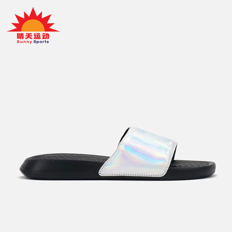 Puma/彪马正品 Popcat Chrome女士镭射轻便防滑运动拖鞋367285-02