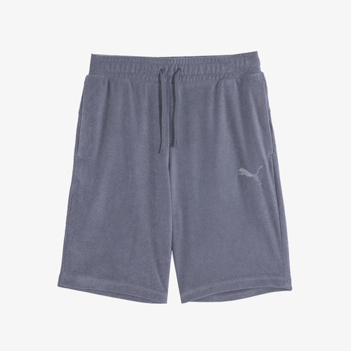 Puma/彪马正品24新款男士毛巾布休闲运动刺绣简约基础款短裤