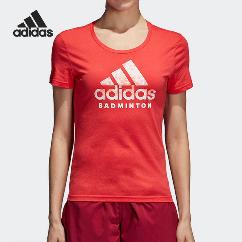Adidas/阿迪达斯正品adidas 女子短袖透气健身跑步运动T恤 CV4340