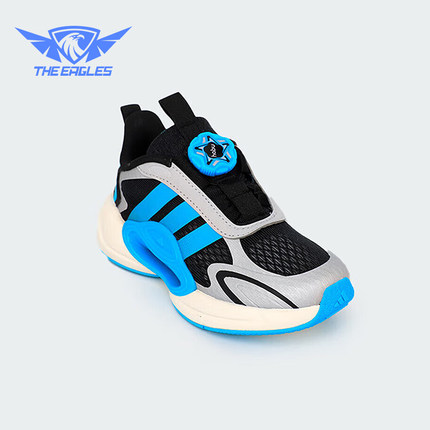 Adidas/阿迪达斯正品2025儿童网面弹力经典耐磨低帮休闲鞋JQ6718