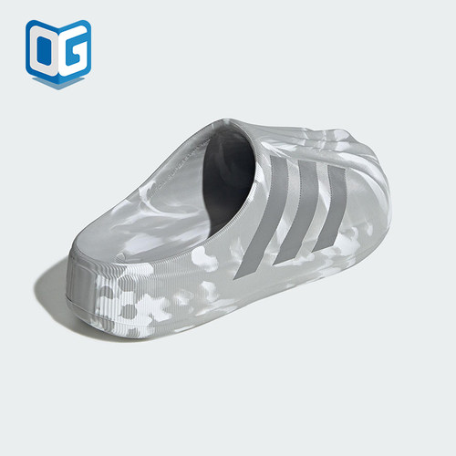 Adidas/阿迪达斯正品三叶草男女套入式耐磨经典贝壳头拖鞋JI3154