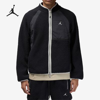 Nike/耐克正品Air Jordan男子运动摇粒绒保暖外套DV1584-010