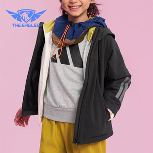 JACKET儿童运动梭织户外外套KS0652 WOVEN Adidas 阿迪达斯正品