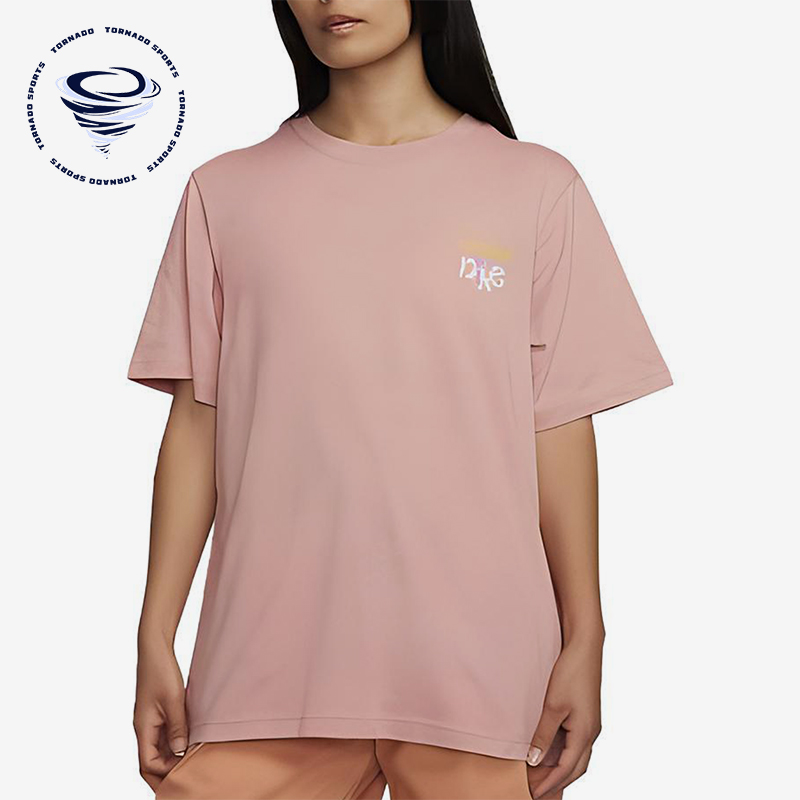 Nike/耐克正品夏季款女士运动针织透气印花休闲短袖FD2550-618