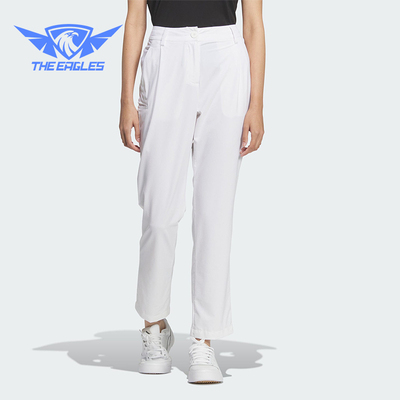 Adidas/阿迪达斯正品2026女士运动运动高尔夫梭织简约长裤KA4314