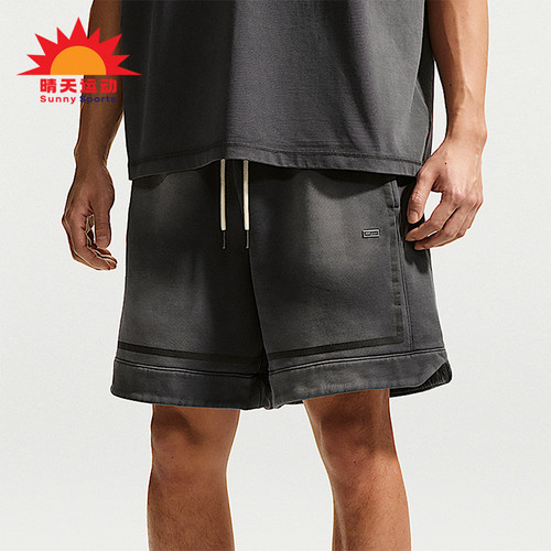 Nike/耐克正品2026春季男士加绒休闲经典运动针织短裤IF1566-010