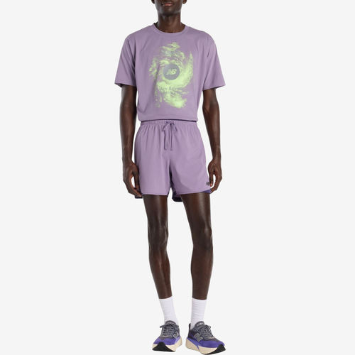 New Balance新百伦正品男跑步短款系带中腰运动短裤MB6180TAAA5