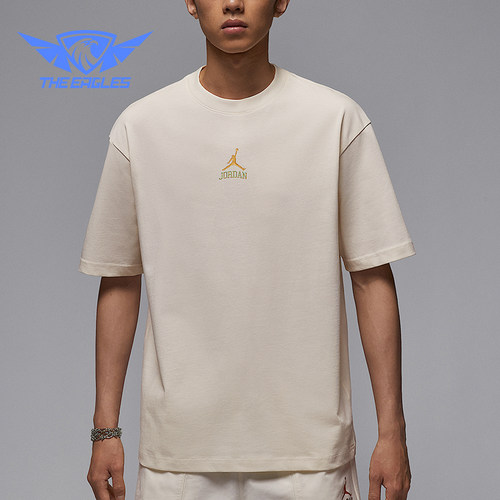 Nike/耐克正品JORDAN男士圆领休闲宽松耐穿透气短袖IM3354-047