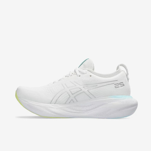 Asics/亚瑟士正品GEL-NIMBUS 25女子轻便防滑跑步鞋1012B356-105