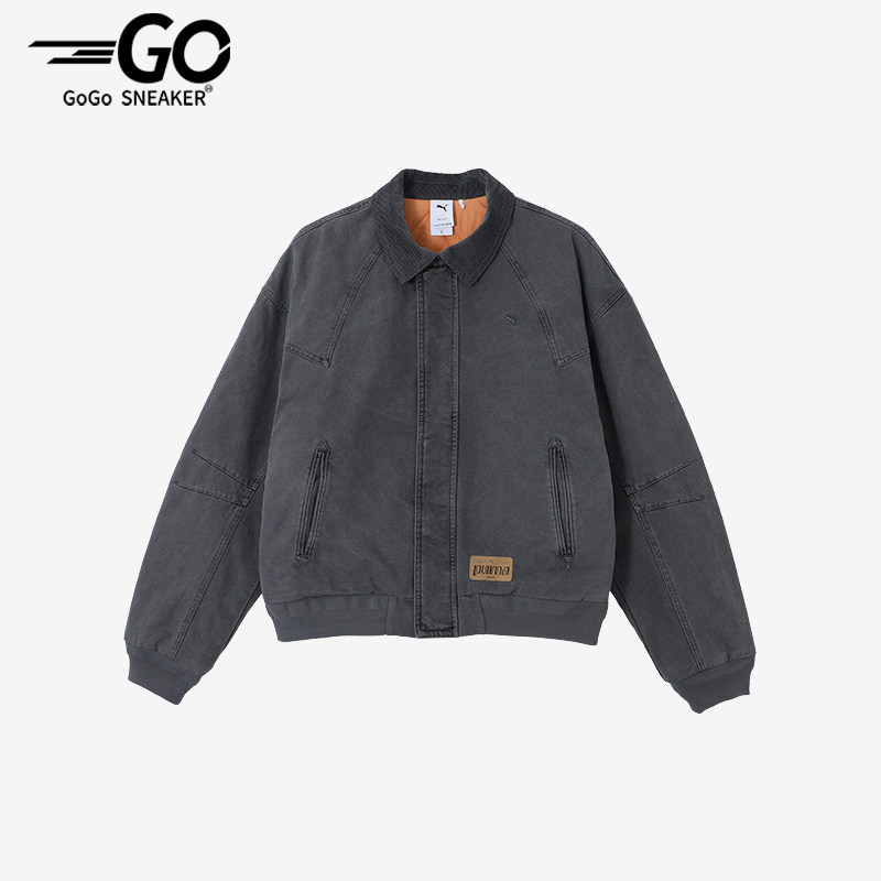 Puma/彪马正品新款男女宽松磨白怀旧保暖翻领外套629601-91,运动服/休闲服装,运动茄克/外套,淘宝优惠券,粉丝福利购,淘宝优惠卷