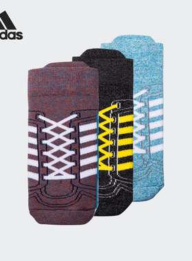 Adidas/阿迪达斯正品当季儿童SOCKS 3PP运动透气休闲袜DW4772
