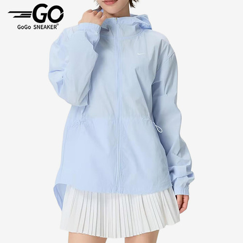 Nike/耐克正品连帽纯色舒适长袖夹克新款经典夹克外套IF1167-412