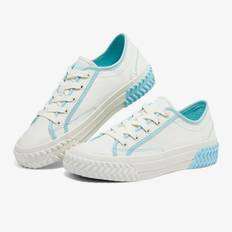 Skechers/斯凯奇正品新款潮流拼色运动女子时尚舒适轻便板鞋