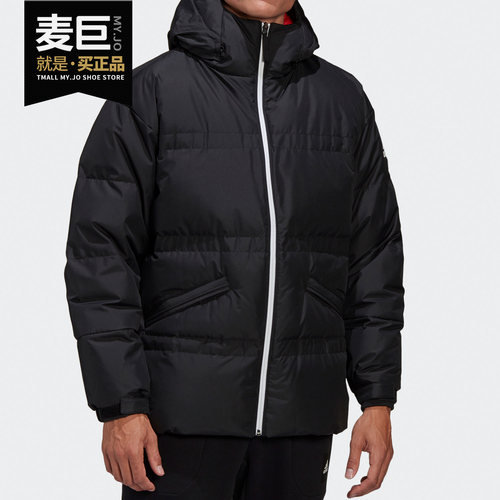 Adidas/阿迪达斯男子连帽羽绒服