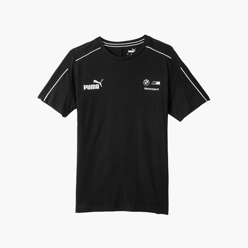 Puma/彪马正品2024夏季新款男士透气休闲条纹圆领运动短袖