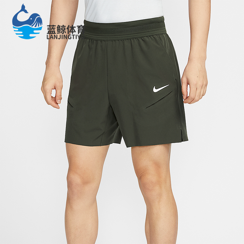Nike/耐克正品Dri-FIT 男士口袋设计梭织经典网球短裤FZ6938-355