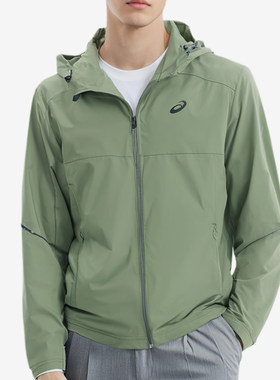 Asics/亚瑟士正品2025新款男子户外休闲连帽夹克外套2011D070-020