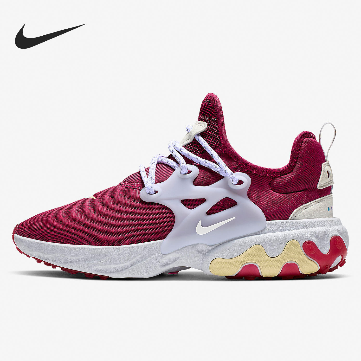 Nike/耐克正品W NIKE REACT PRESTO女子缓震跑步鞋CD9015-600
