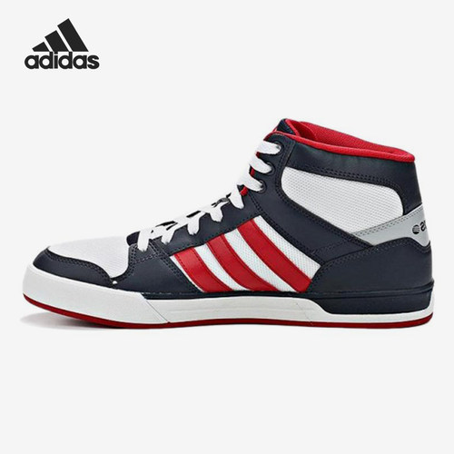 Adidas/阿迪达斯正品男士休闲舒适防滑透气中帮板鞋F38563