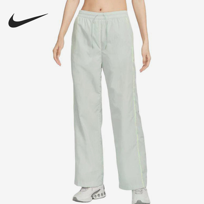 Nike/耐克官方正品2025夏季款女士梭织宽松直筒长裤FV7656-034