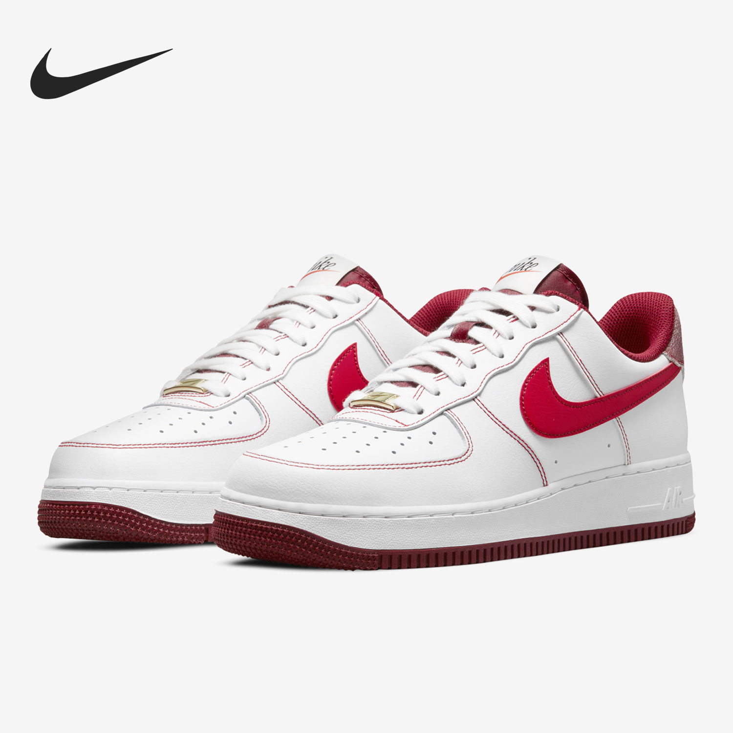 Nike/耐克官方正品 AF1 男女低帮耐磨休闲运动板鞋 DA8478-101