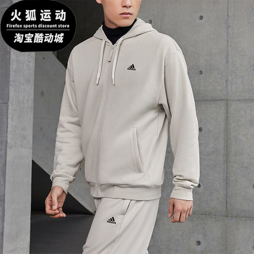 Adidas/阿迪达斯情侣款连帽外套