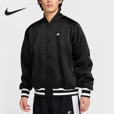 Nike/耐克官方正品Air 男士拒水运动宽松时尚休闲夹克HJ0302-010