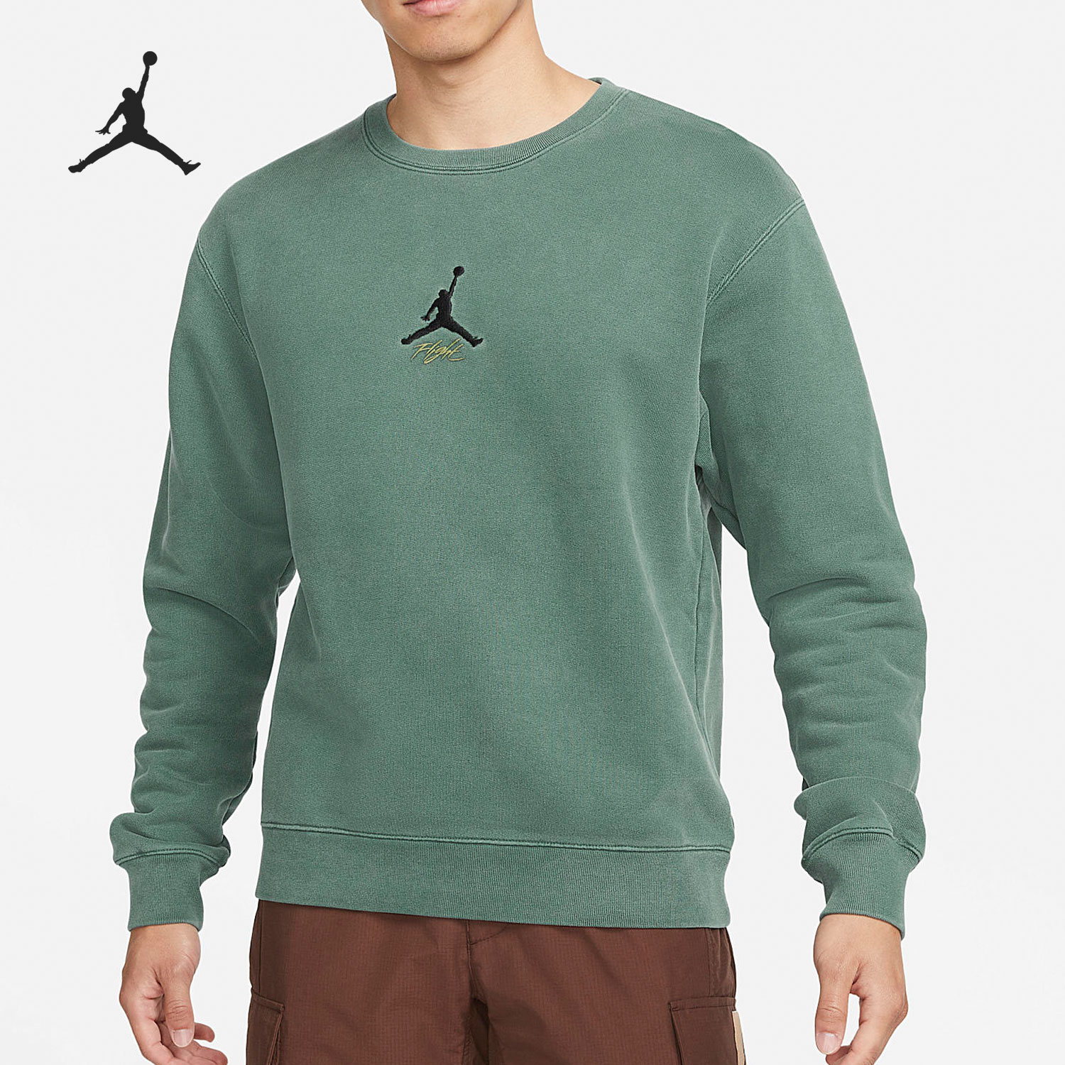 Nike/耐克官方正品 JORDAN 男子圆领运动卫衣套头衫DO2308-333