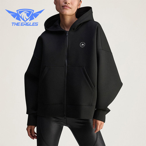 Adidas/阿迪达斯正品SCUBA HD女士休闲宽松连帽运动外套JV7036