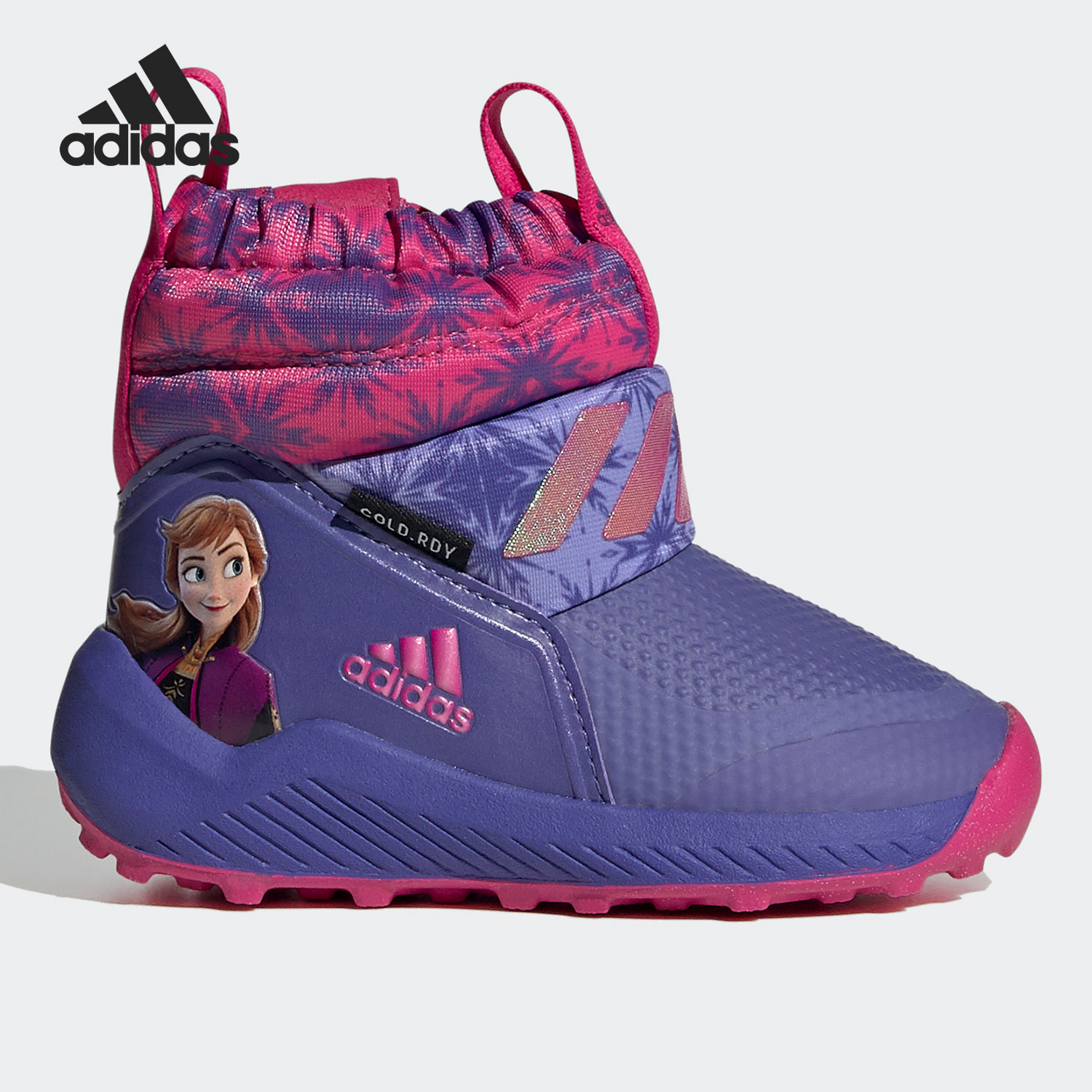 Adidas/阿迪达斯正品冬季新款冰雪奇缘联名小童保暖雪地靴 FV4270