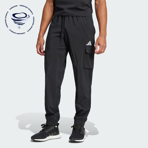 Adidas/阿迪达斯正品新款男士运动训练跑步梭织休闲裤JF3538