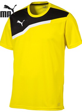PUMA/彪马正品当季新款男子足球比赛训练服光板短袖T恤654596