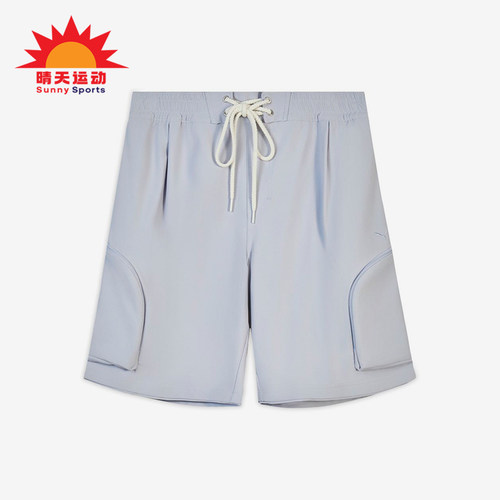Puma/彪马正品夏季针织系带时尚宽松中腰经典休闲短裤636252-82