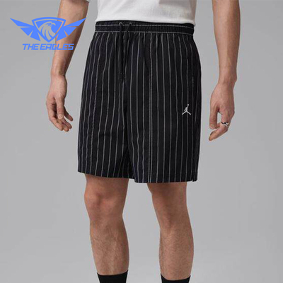 Nike/耐克正品JORDAN新款男黑白色条纹时尚经典短裤IR6303-010