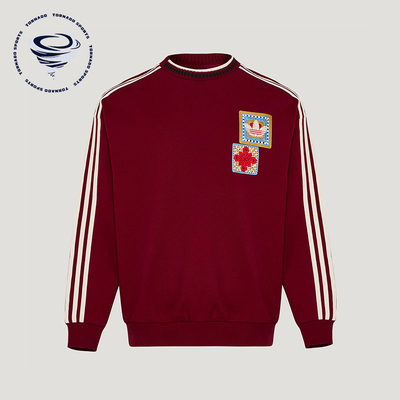 Adidas/阿迪达斯正品三叶草男女休闲新年款运动套头卫衣KU1423