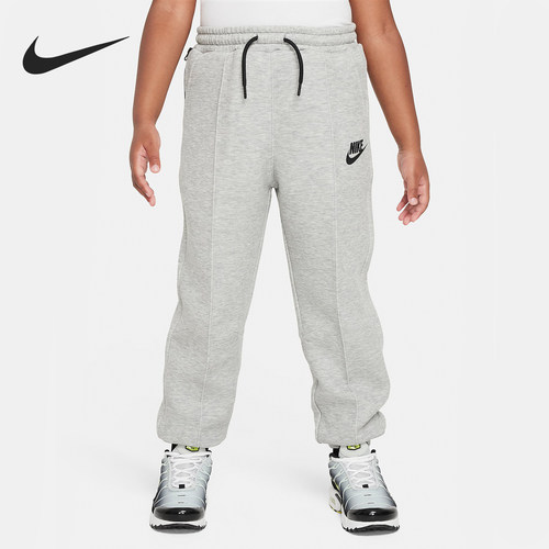 Nike/耐克正品新款小童时尚经典针织锥形束脚运动长裤FV5832