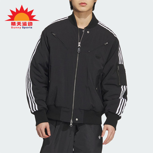 阿迪达斯男士宽松户外夹克外套