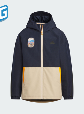 Adidas/阿迪达斯正品新款儿童拒水保暖二合一羽绒服JJ5019