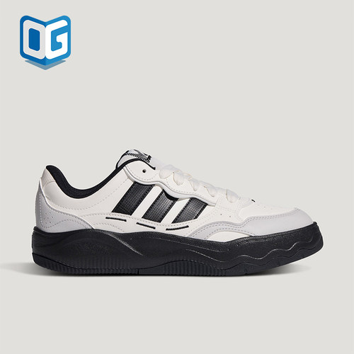 Adidas/阿迪达斯正品LITE SHUFFLE男女低帮经典系带板鞋KH9022