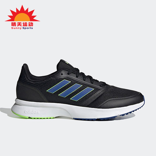 Adidas/阿迪达斯正品夏季款男士系带减震耐磨低帮跑步鞋FW5075